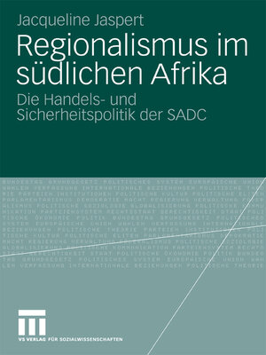 cover image of Regionalismus im südlichen Afrika